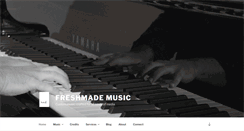 Desktop Screenshot of freshmademusic.com